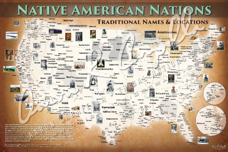 Accurate Tribal Map in every school by Aaron Carapella - GoFundMe