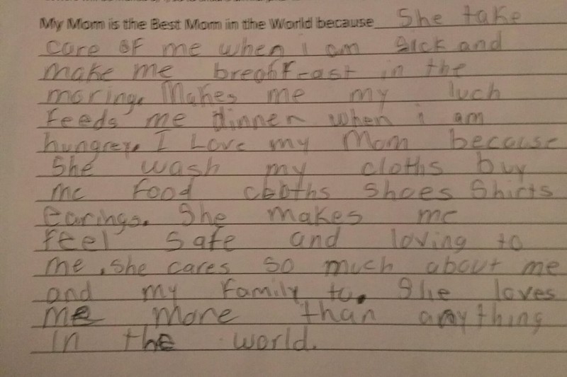 My mother essay