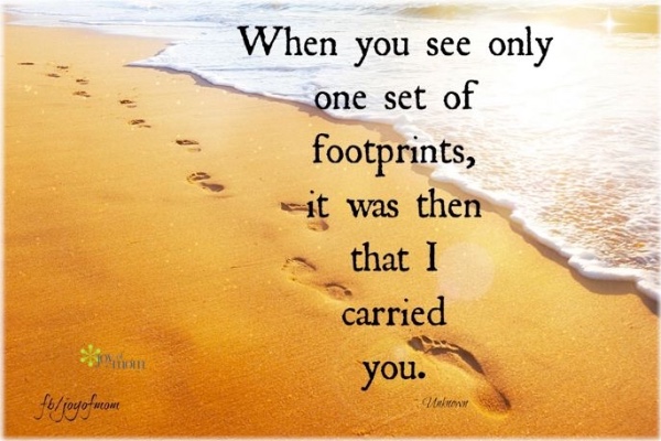 Fundraiser by David Adams : One set of footprints