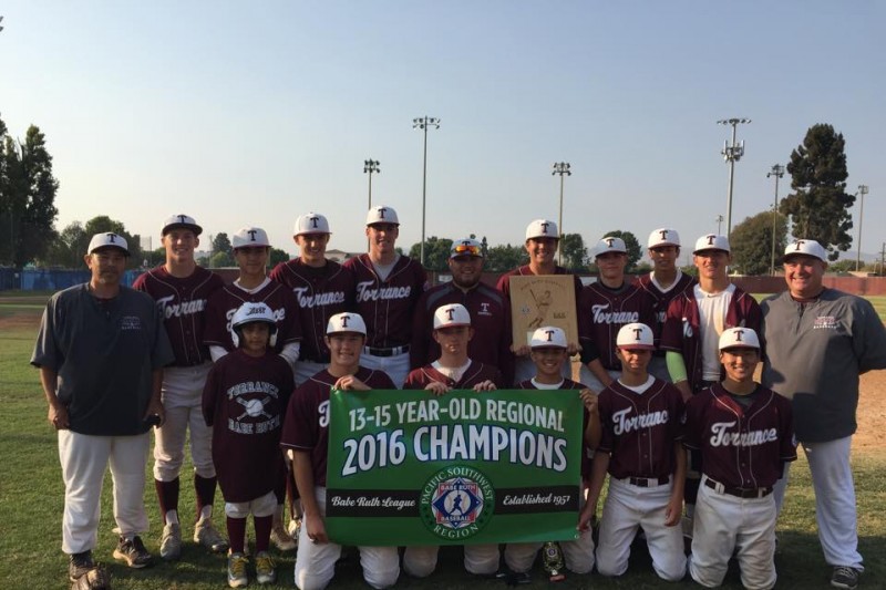 Torrance youth baseball team headed to Babe Ruth World Series