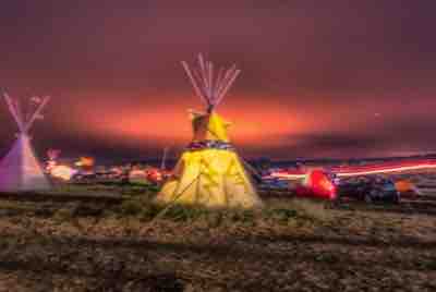Firewood/plywood for Standing Rock photo