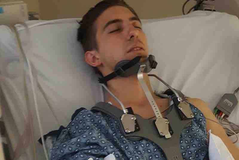 Fundraiser by David Parga Car Accident/Broken Neck
