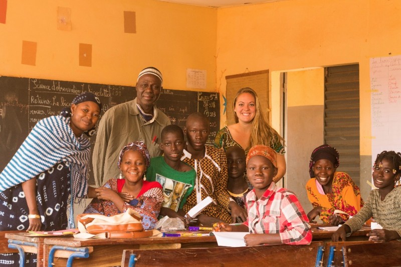 Lindsay goes to Mali photo