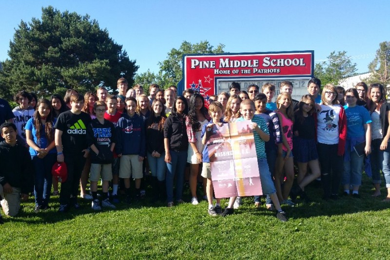 Fundraiser by David Zepeda Pine Middle School Washington D.C.