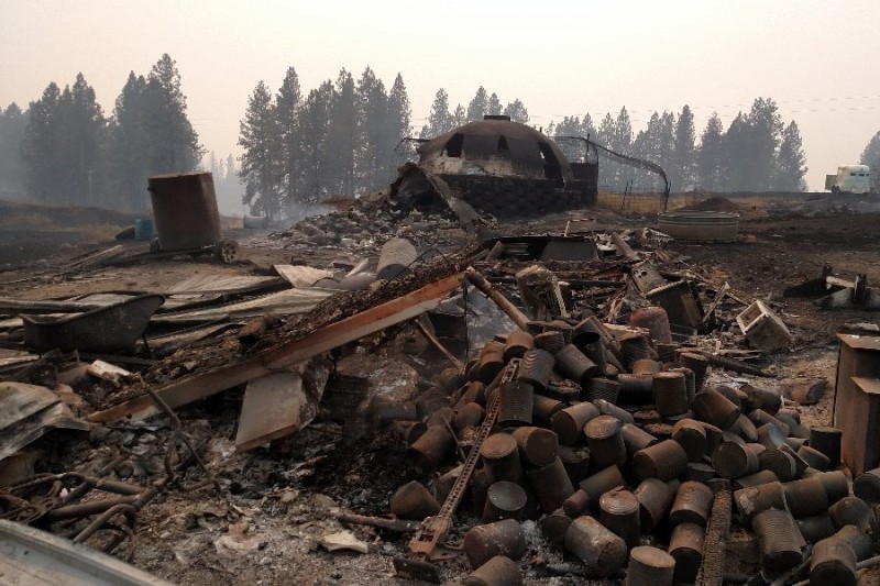 Fundraiser by Lance Ferwerda Kamiah Wild Fire Lance's House fund