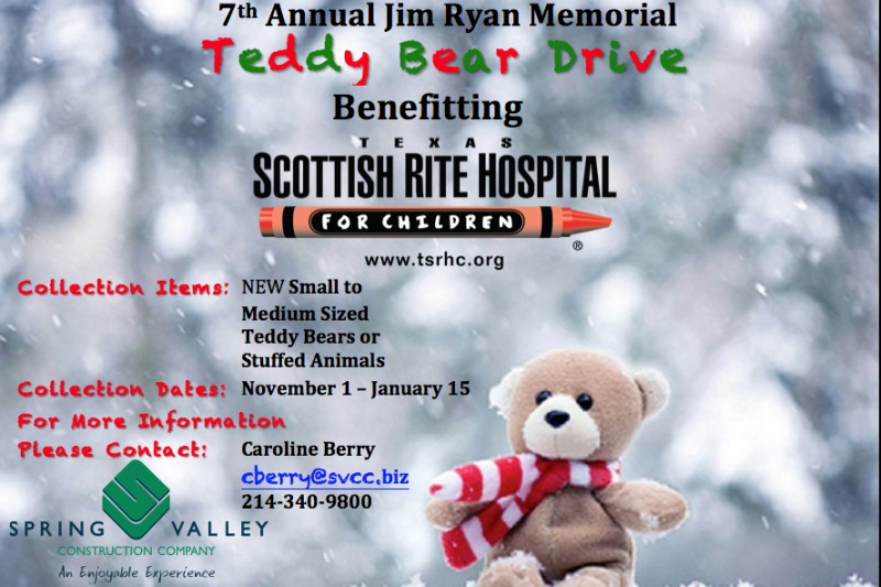 stuff a bear fundraiser