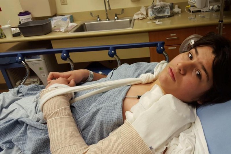 Fundraiser by Melinda Johnson Gamble Luke�s Broken Arm