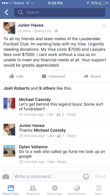 Fundraiser By Ray Hill Help A Mate Out