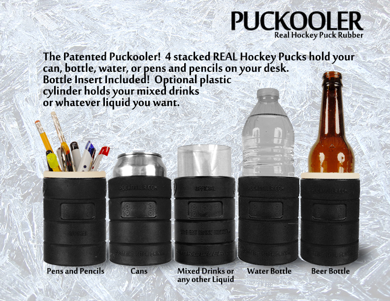 Fundraiser by Scott Jensen Puckooler 4 Stacked Real Hockey Pucks