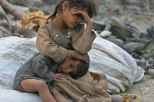 syrian children sad