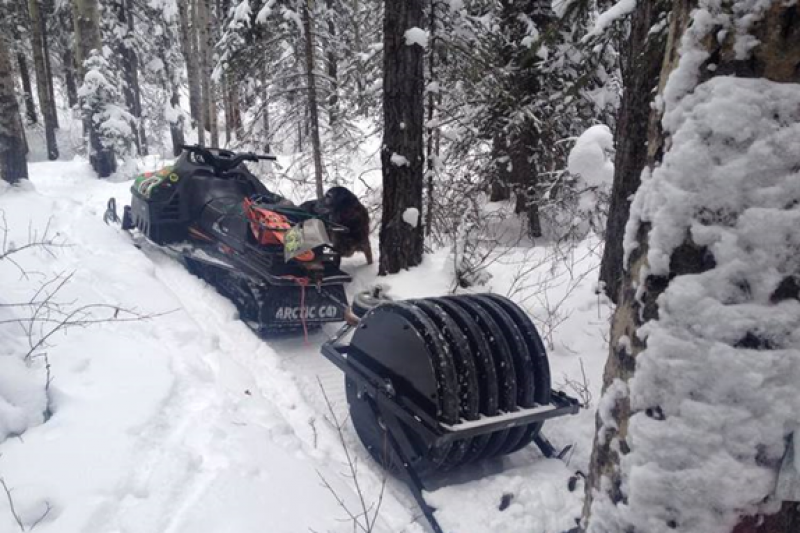 Fundraiser by Craig MacDonald Fat Biking Winter Trail Groomer