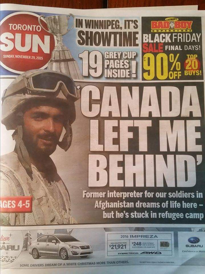 Fundraiser by Eric Kirkwood James Akam former Nato interpreter