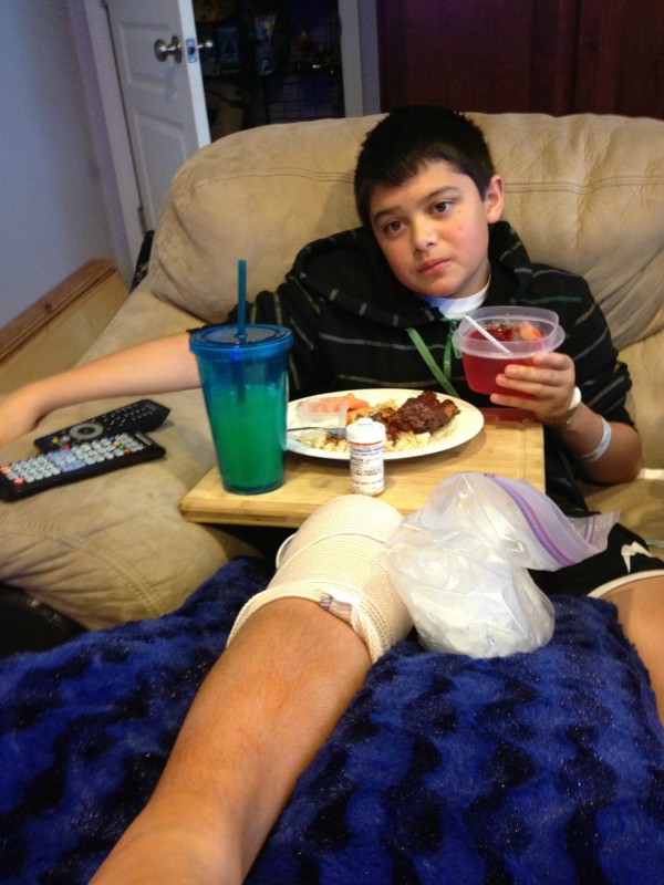 Fundraiser by Ben Ward Soccer Injury12 y/o Broken Kneecap
